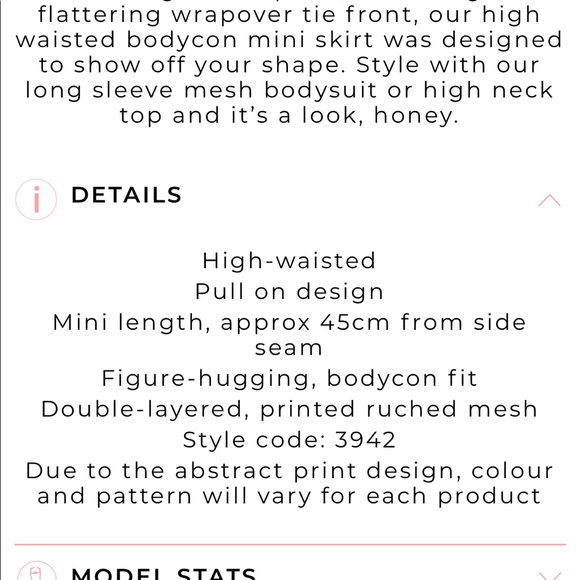 Oh Polly- Warp Front Ruched Mesh Mini Skirt - Picture 5 of 9